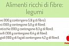 Alimenti ricchi di fibre: legumi, frutta, ortaggi e cereali