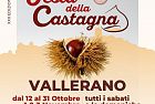 Torna la festa della castagna di Vallerano