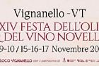 Vignanello, XXIV Festa dell’Olio e del Vino Novello: due fine settimana per scoprire sapor