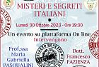 Misteri e Segreti Italiani: la versione di Pazienza