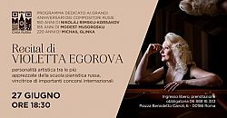 Recital di Violetta Egorova