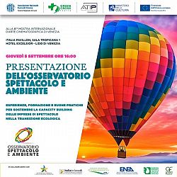 Nasce “l’Osservatorio Spettacolo e Ambiente”