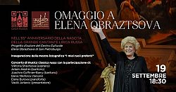 85º anniversario della nascita di Elena Obraztsova alla Casa Russa a Roma