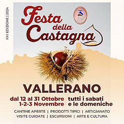 Torna la festa della castagna di Vallerano