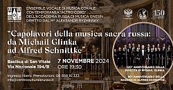 Altro Coro, ensemble vocale russo presenta un programma unico nel centro di Roma