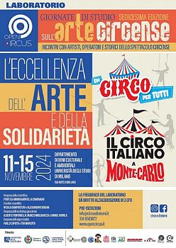 Il circo in Università. Eccellenza e solidarietà