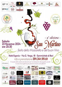 San Martino: festa della mozzarella e del buon vino - 9° edizione