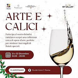 Arte e Calici alla Clode Art Gallery