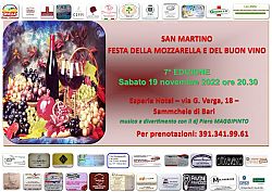 SAN MARTINO: festa della mozzarella e del buon vino - 7° edizione