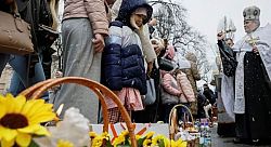 La Pasqua Ortodossa degli ucraini in patria, in Europa e nel mondo